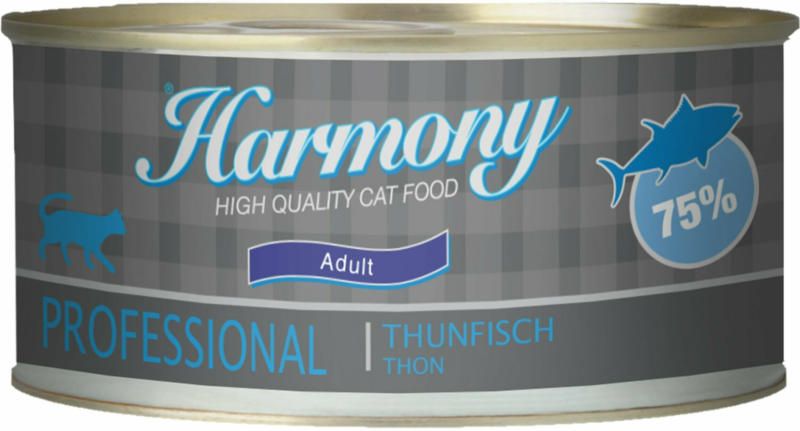 Harmony Cat Professional Nourriture humide Thon 75g