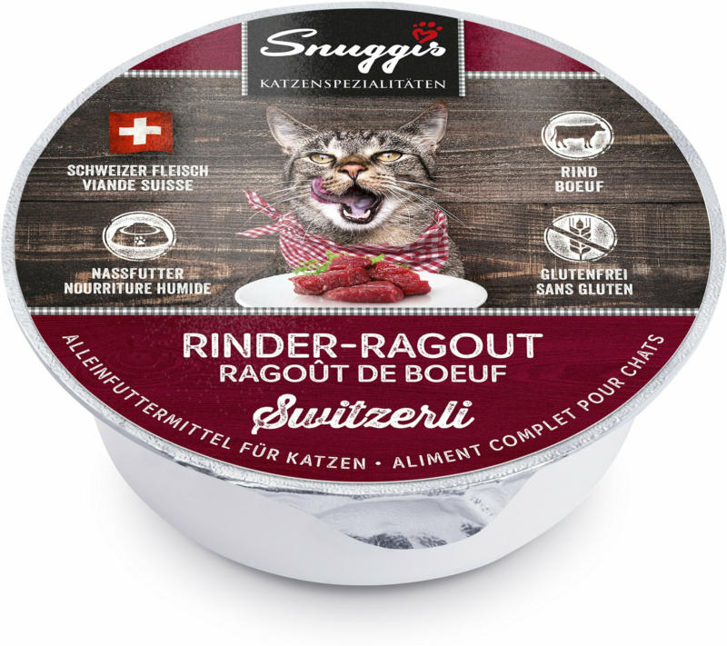 Snuggis Switzerli Rinder Ragout 85g