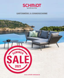 Schmidt Ambiente - großer Summer Sale 2021