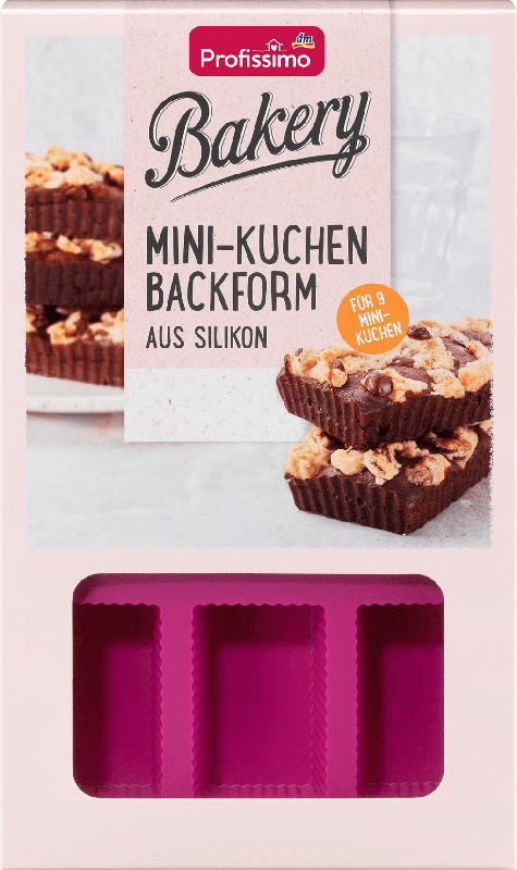 Profissimo Mini-Kuchen Backform Silikon
