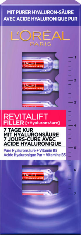 Ampoules repulpantes Revitalift L’Oréal ,  7 x 1,3 ml