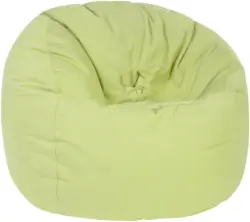 Outdoorsitzsack in Limette 'Donut'
