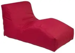 Outdoorsitzsack in Rot 'Wave'