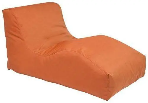 Outdoorsitzsack in Orange 'Wave'