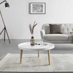 COUCHTISCH 'Mick', Øca. 78cm, weiß