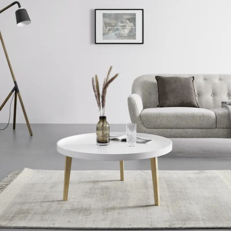 COUCHTISCH 'Mick', Øca. 78cm, weiß