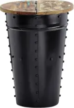 mömax Beistelltisch 'Wohnling', braun