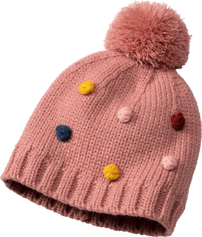 PUSBLU Kinder Mütze, Gr. 54/55, rosa
