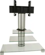 mömax TV-Rack in Alufarbe 'Amalo Mini B: 100 CM'