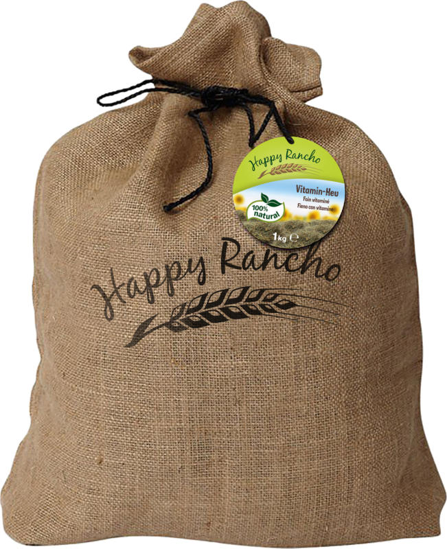 Happy Rancho Foin vitaminé 1kg
