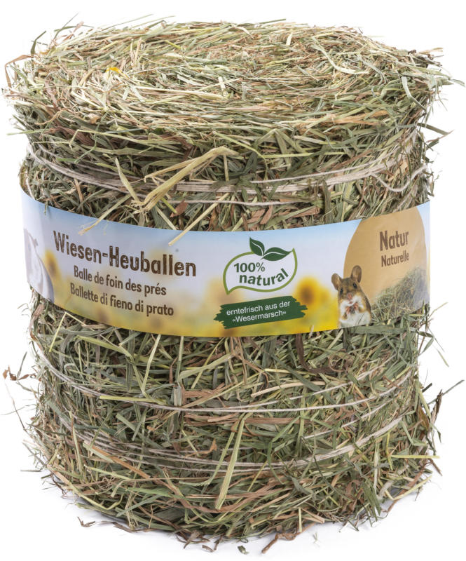 Happy Rancho Wiesen-Heuballen Natur 950g