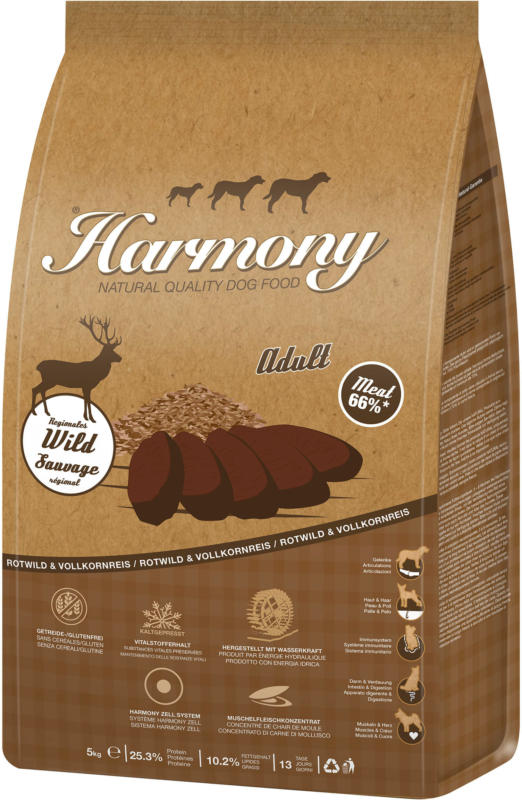 Harmony Dog Natural Gibier & Riz 10kg