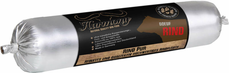 Harmony Dog Natural Wurst Rind 14x400g