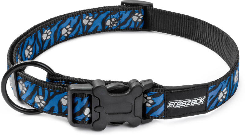 Freezack Alba blue paw collier réfléchissant 26-40cm