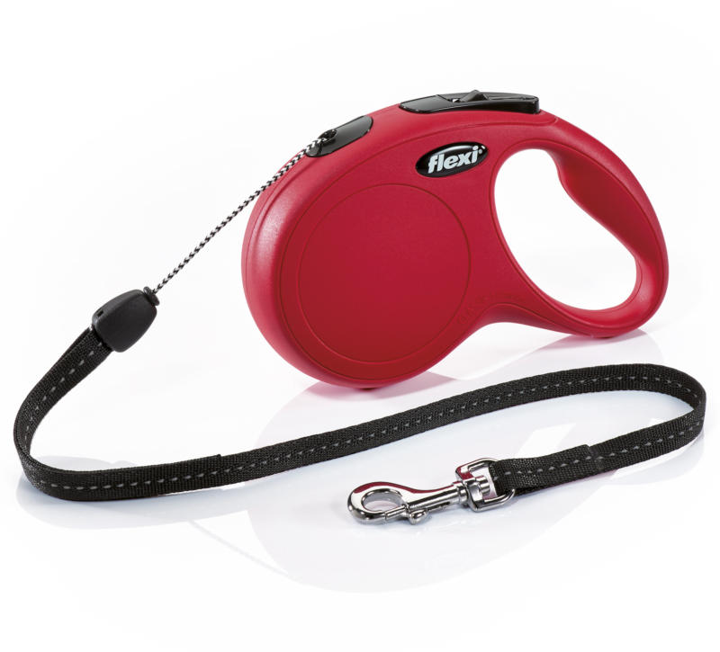 Flexi New Classic M rot 8m