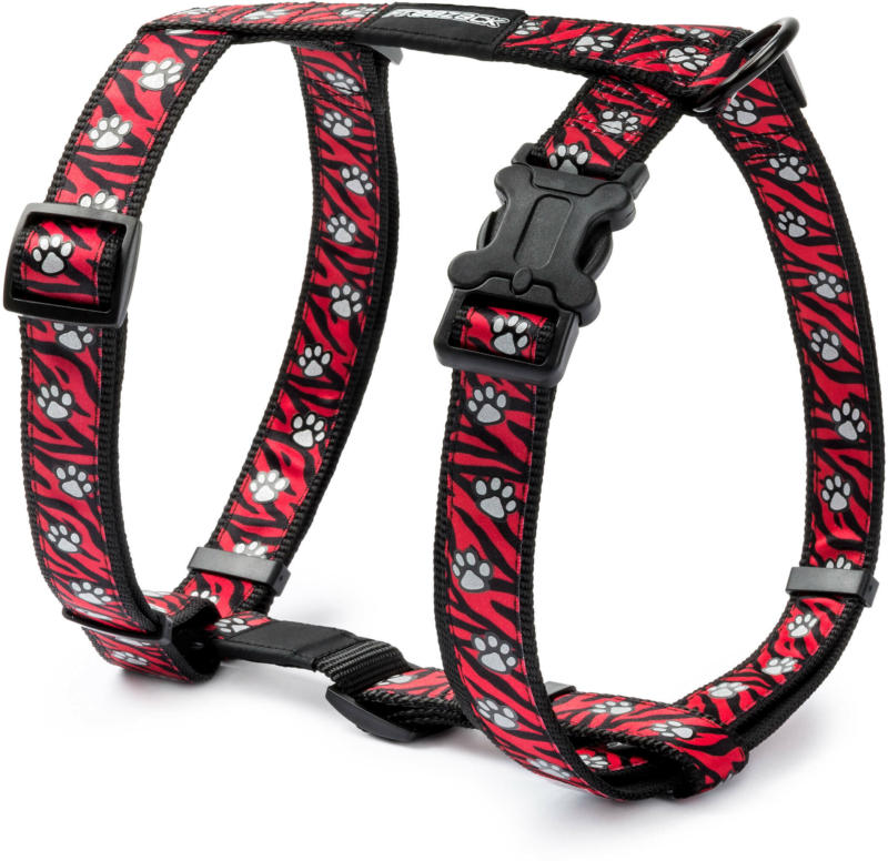 Freezack Alba reflektierend red paw Geschirr 45-75cm
