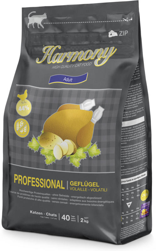 Harmony Cat Professional Adult Geflügel 4kg