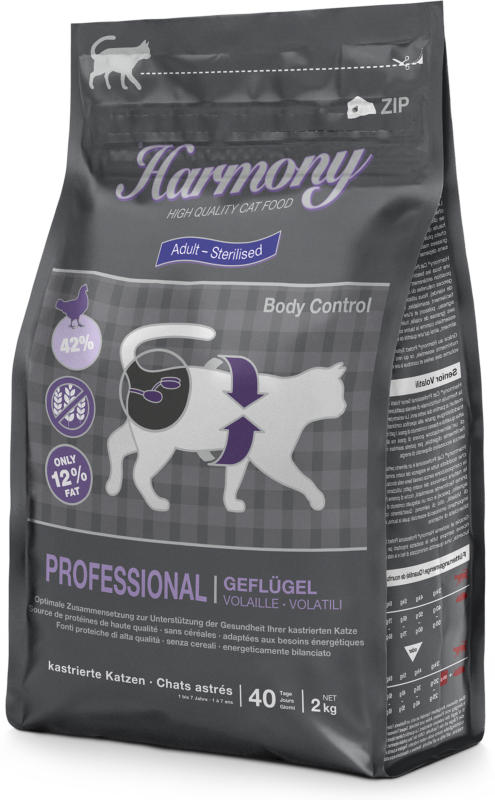 Harmony Cat Professional Sterilised 4kg