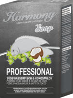 QUALIPET Harmony Cat Professional Soupe pour chats Poisson d'eau douce & Lait de coco 4x40g