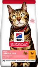 QUALIPET Hill's Katze Science Plan Katze Adult Trockenfutter Light Huhn - 10kg