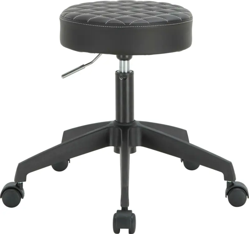 Drehhocker in Schwarz