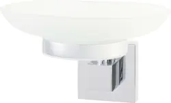 Seifenschale MARE in Chrom aus Glas