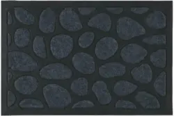 Fußmatte Stone in Schwarz ca. 40x60cm