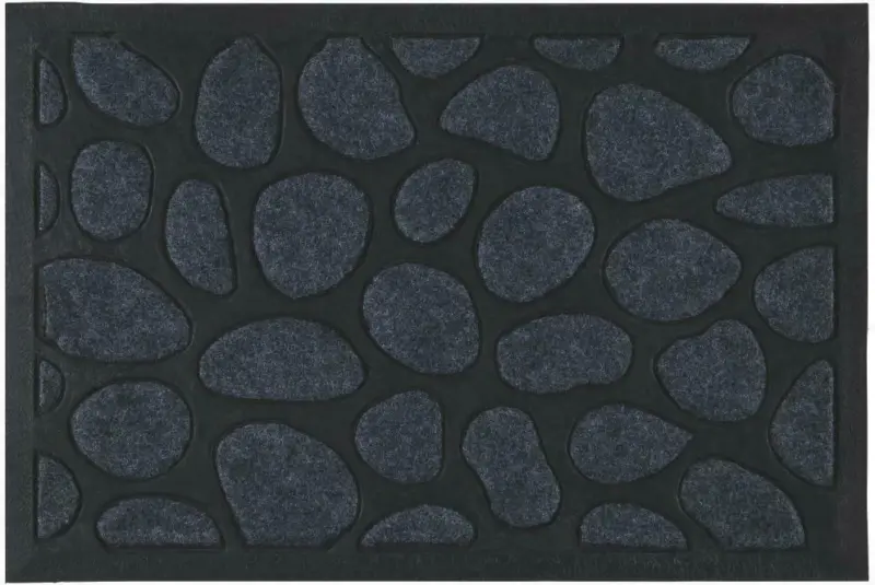 Fußmatte Stone in Schwarz ca. 40x60cm