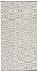 Handwebeteppich Carmen in Grau ca. 60x120cm