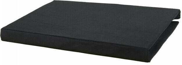 Microfaser-Spannbetttuch 180 x 200 cm schwarz