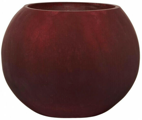 Windlicht Crackle berry matt ø ca. 22 cm