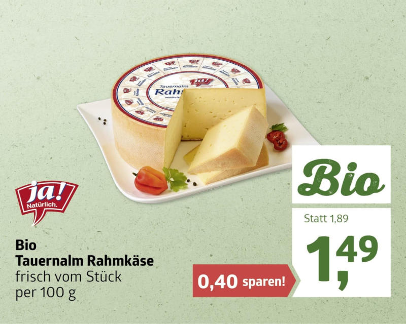 Bio Tauernalm Rahmkäse