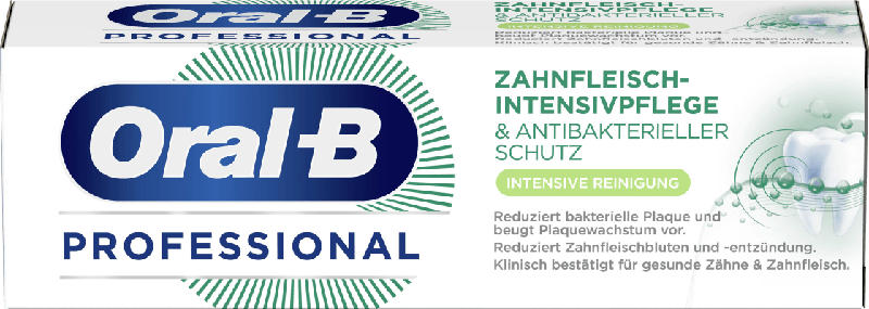 Oral-B Zahnpasta Professional Zahnfleisch-Intensivpflege Intensive Reinigung