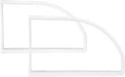 Wandhalter Weiß