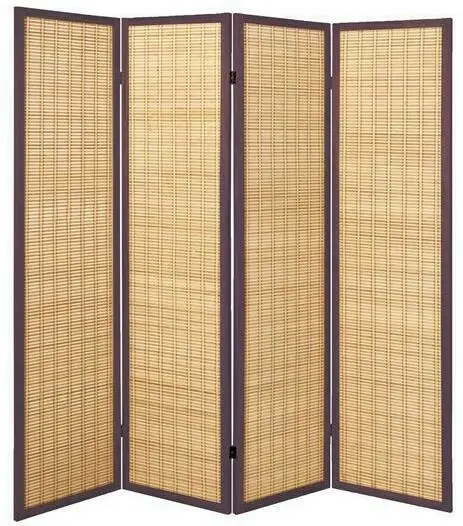 Paravent Dunkelbraun