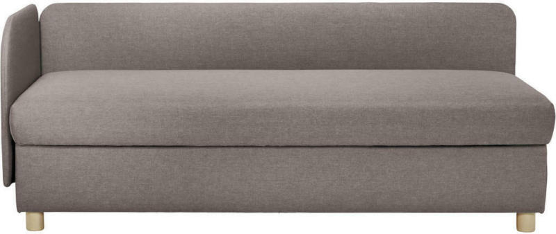 Liege in Textil Braun