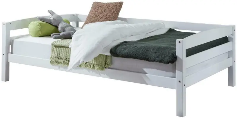 Kinderbett 'Nora' , aus Buche, weiß