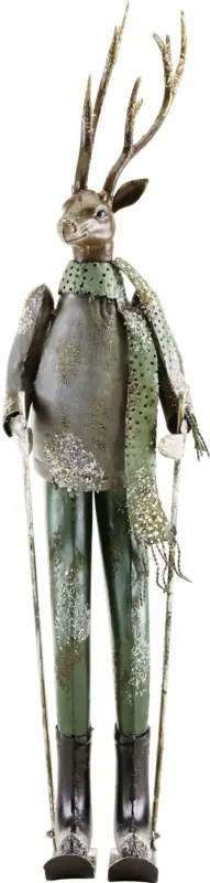 Dekofigur H ca. 65,5 cm 'Skilehrer'