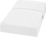 mömax Spannbetttuch Jersey in Weiss ca.100x200cm