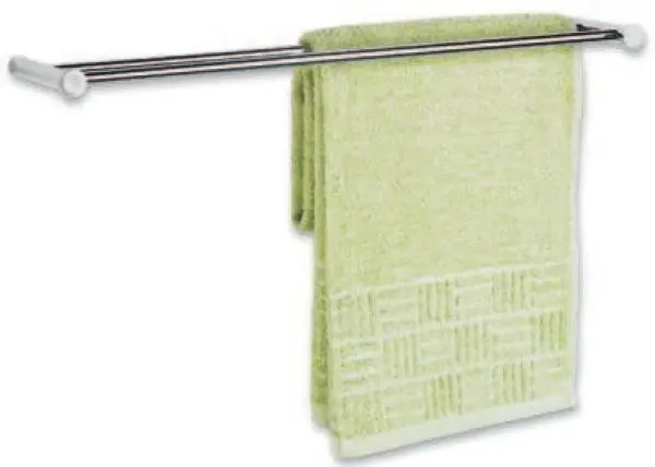 Handtuchhalter Chromfarben