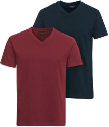 2 Herren T-Shirts mit V-Ausschnitt (Nur online)
