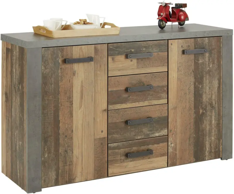 Kommode in Dunkelbraun