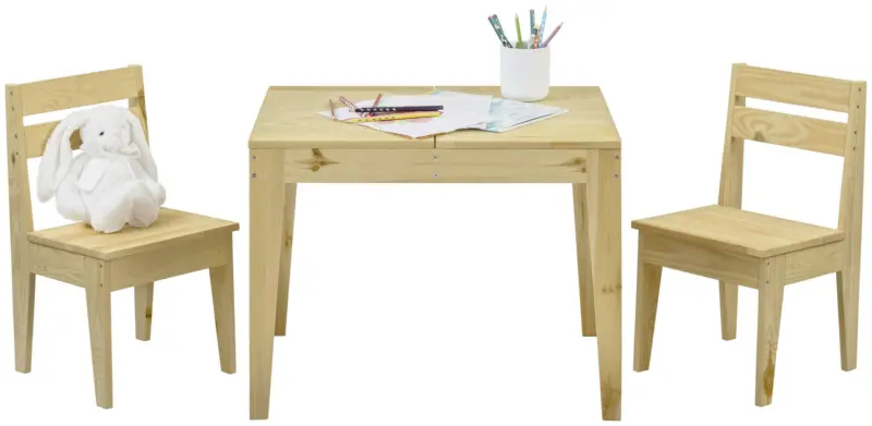 Kindersitzgruppe aus Kiefer Massiv