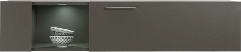 Hängeelement in Dunkelgrau