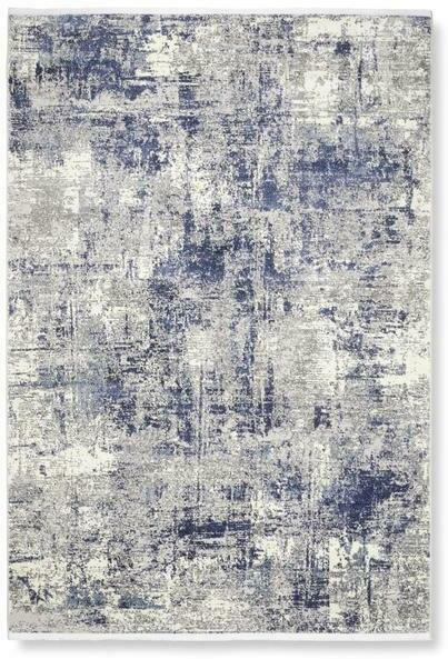 Webteppich Malik 3 in Blau/Grau ca. 160x230cm