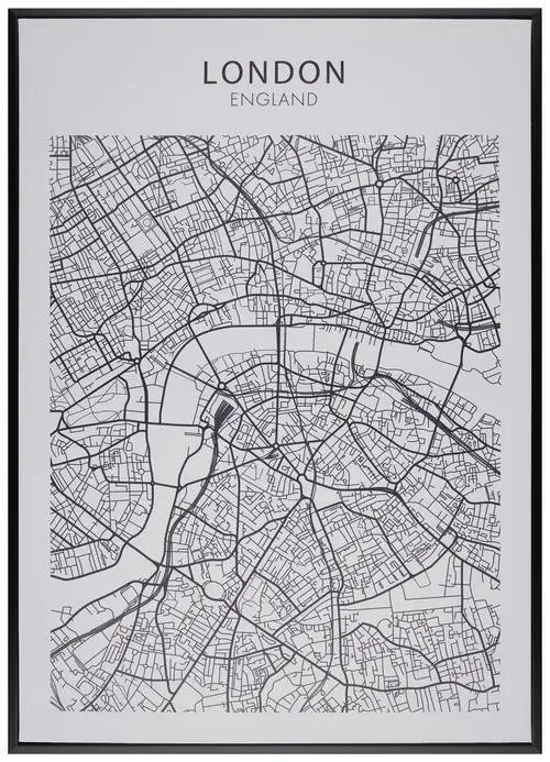 Keilrahmenbild Liam in Schwarz/Weiß