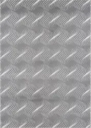 Hochflorteppich Enna in Grau ca. 120x170cm