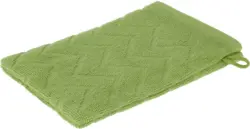 Waschhandschuh Peter in Grün