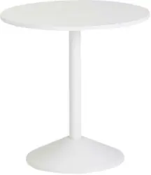 Beistelltisch 'WL5.984' Ø ca. 48 cm, weiss