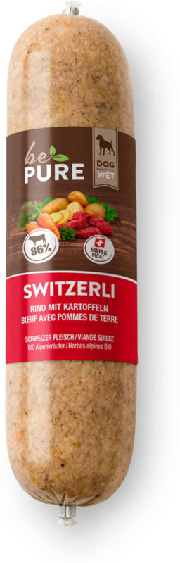 bePure Switzerli Rind & Kartoffel 20x400g